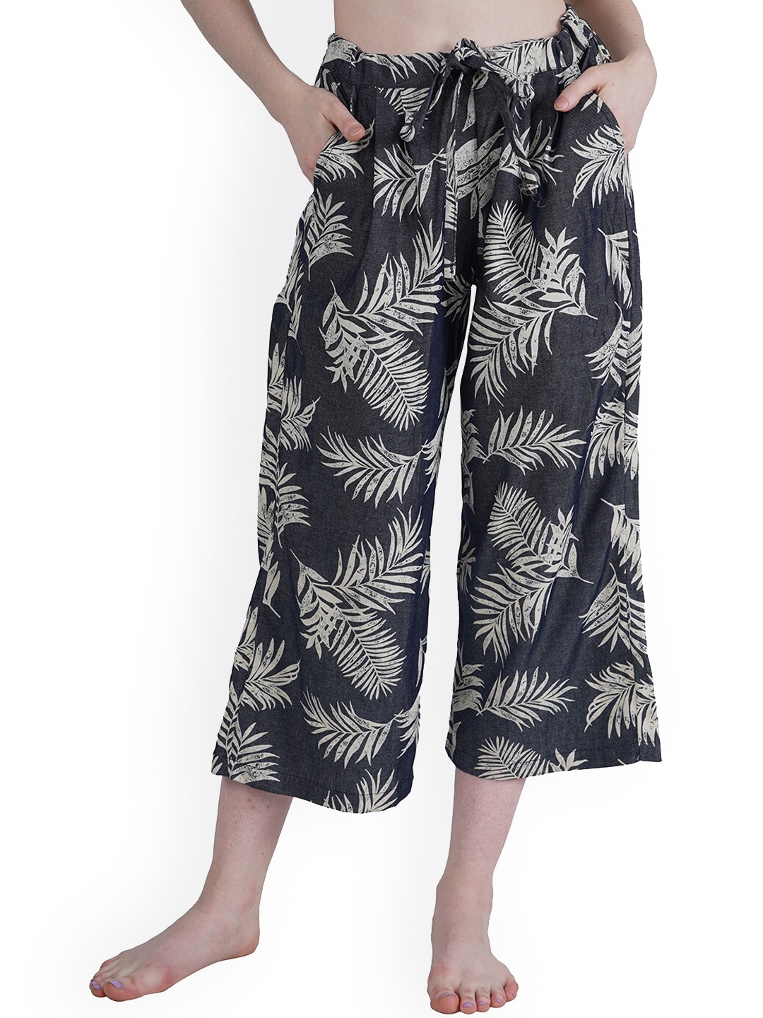 

Style Shoes Women Printed Lounge Pants, Black