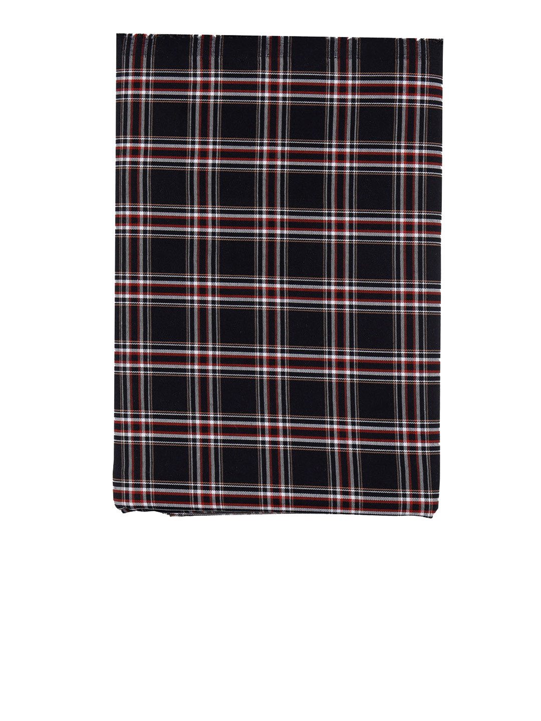 

Ramraj Men Checked Clothing Fabric, Black