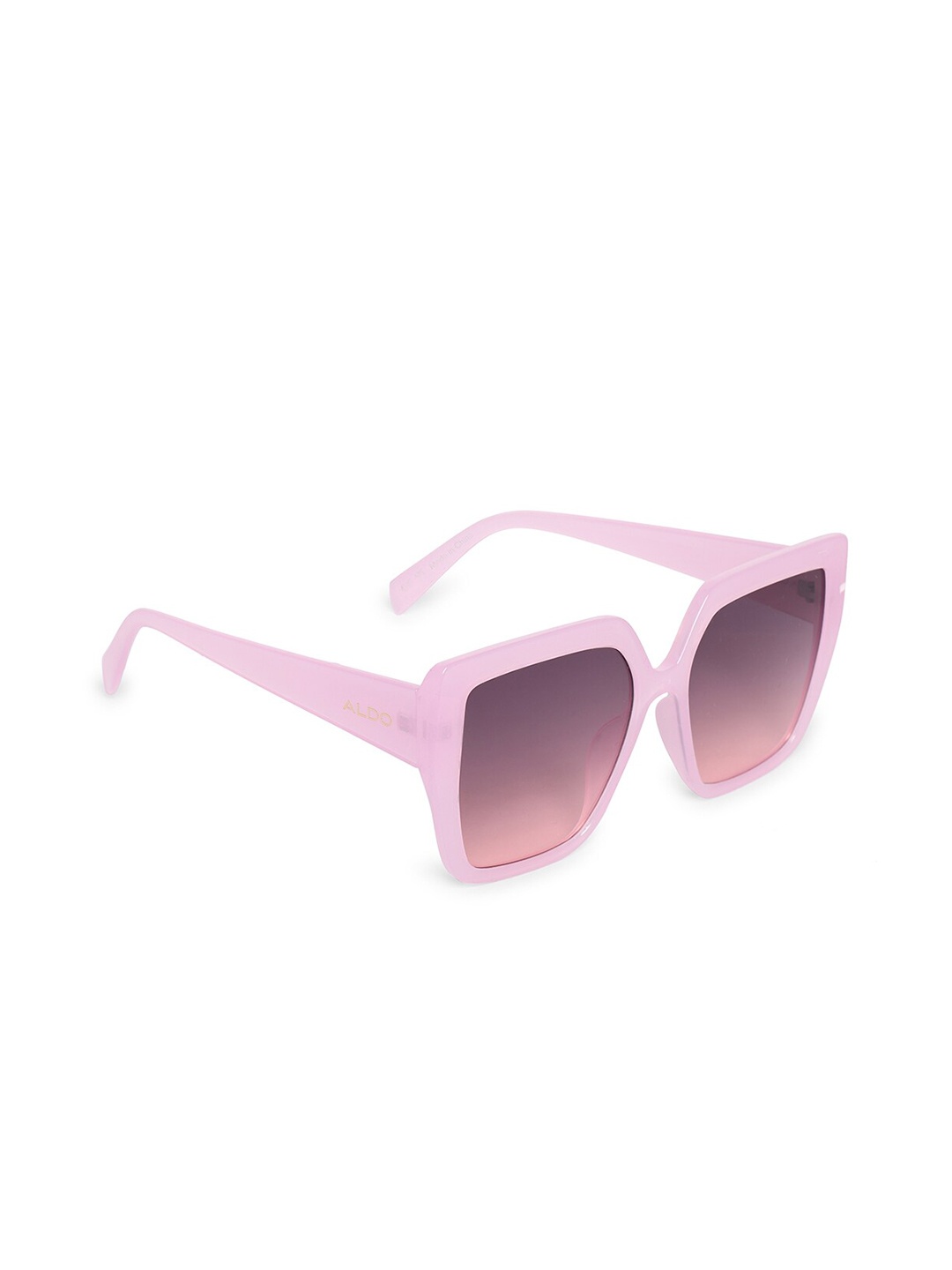 

ALDO Women Full Rim Regular Lens Square Sunglasses- 684070904811, Pink