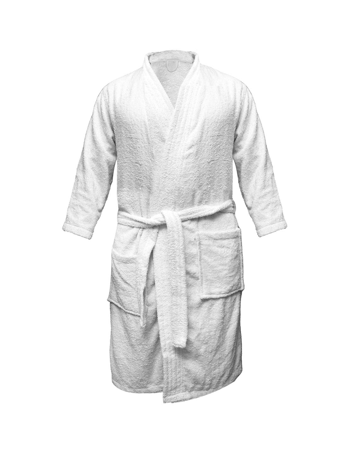 

CURIOUS LIFESTYLE White Odour Free Anti Bacterial 400 GSM Pure Cotton Bath Robe