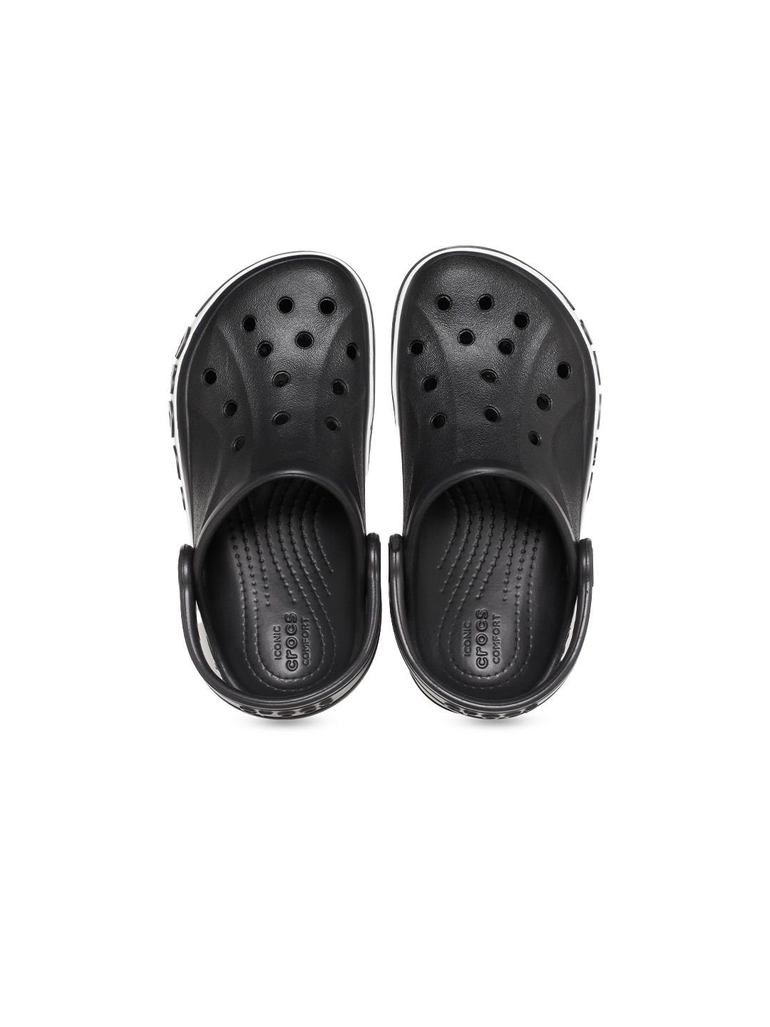 

Crocs Kids Self Design Croslite Clogs, Black