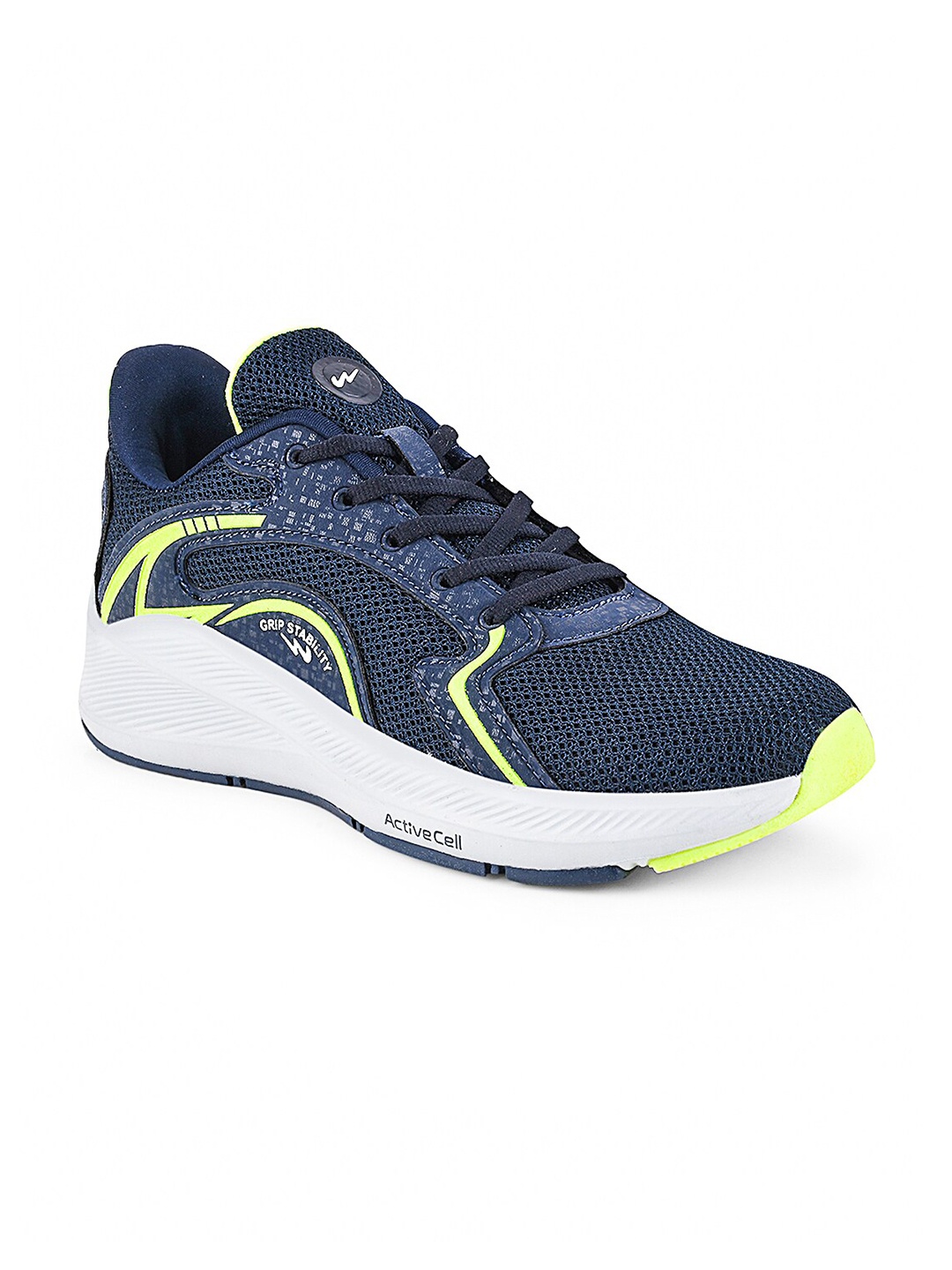 

Campus Kids Mesh Walking Non-Marking Lace-Up Shoes, Navy blue