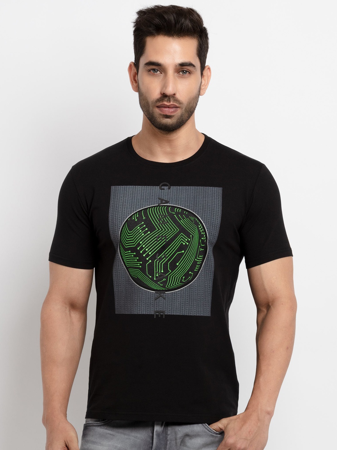 

Status Quo Graphic Printed T-shirt, Black