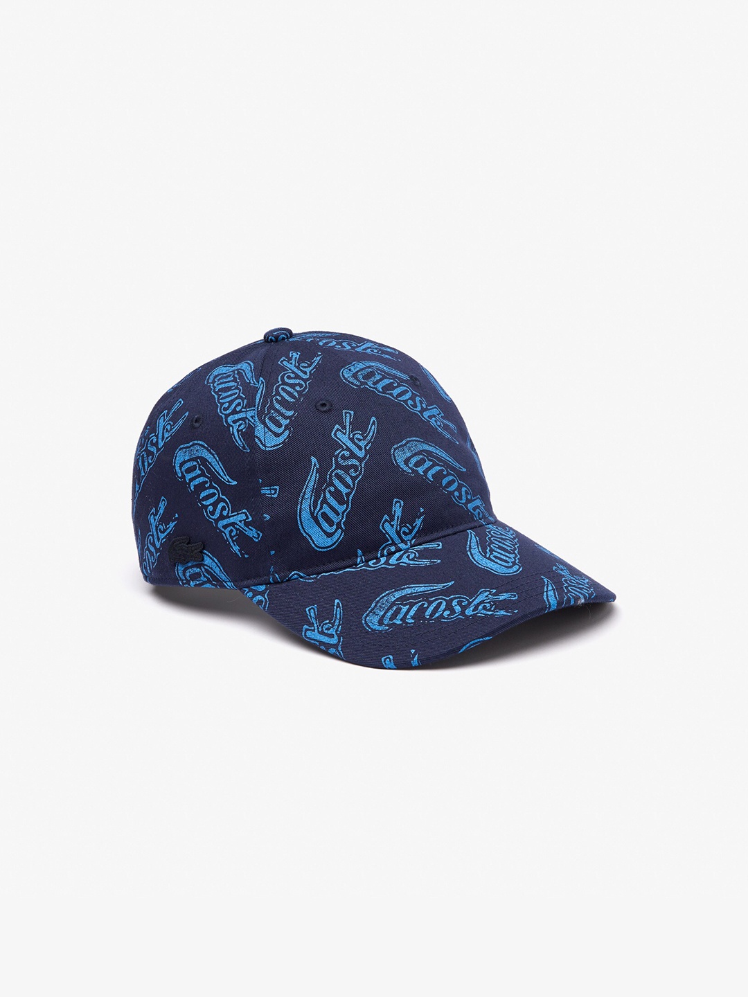 

Lacoste Printed Organic Cotton Baseball Cap, Blue