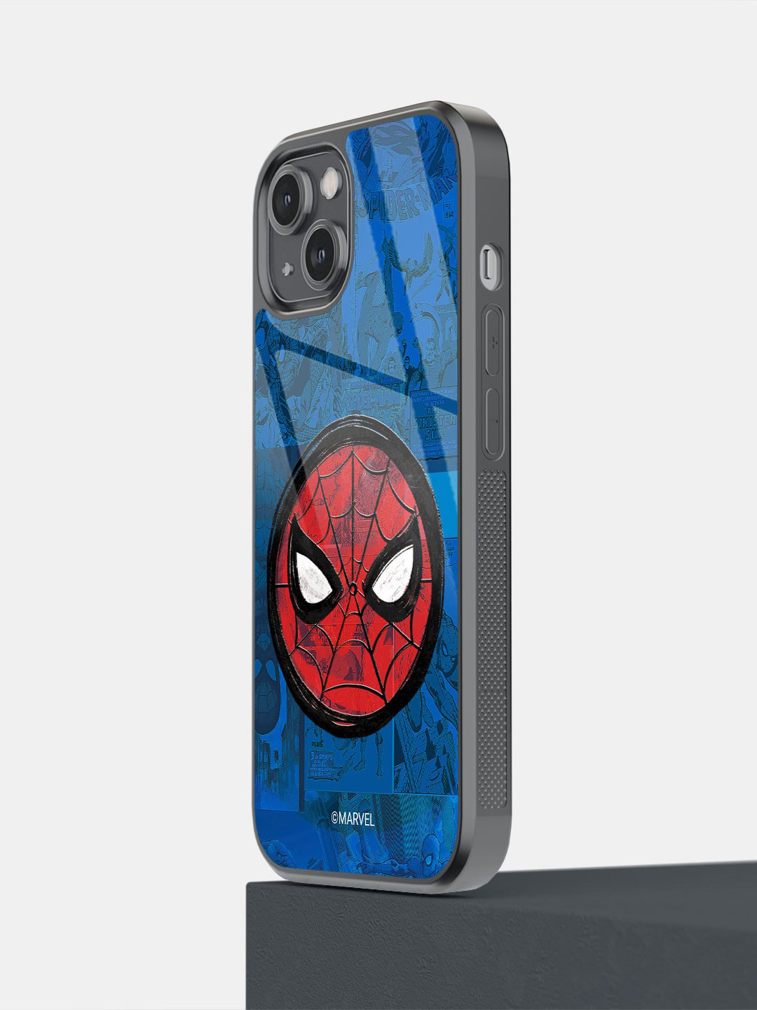 

macmerise Black Panther Sketch Design Printed iPhone 14 Mobile Back Case, Blue