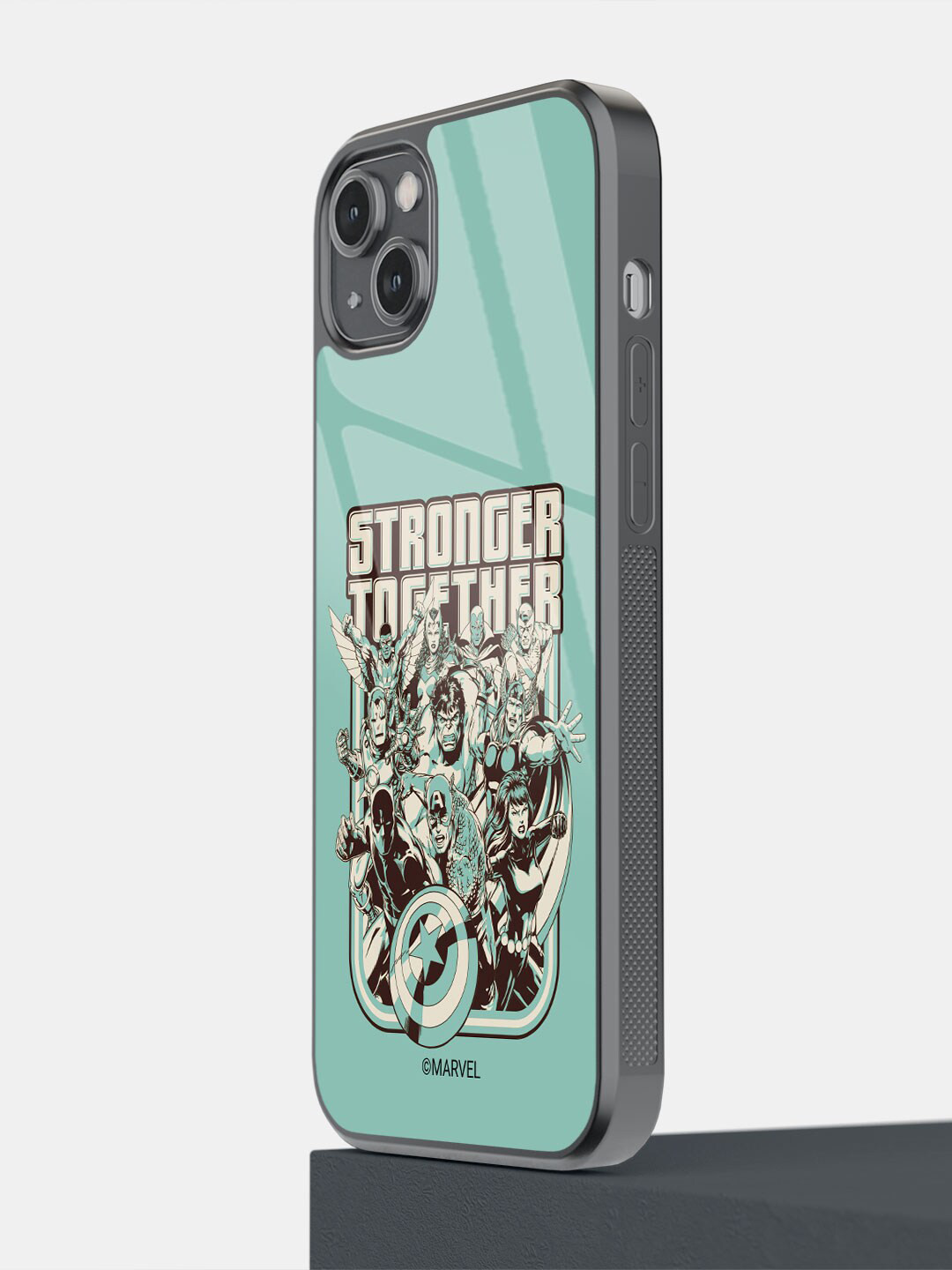 

macmerise Stronger Together Printed iPhone 11 Pro Mobile Back case, Green