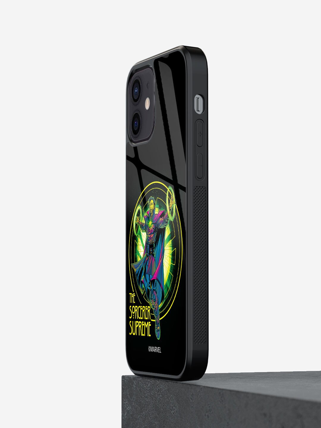 

macmerise The Sorcerer Supreme Printed iPhone 12Mini Mobile Back case, Black