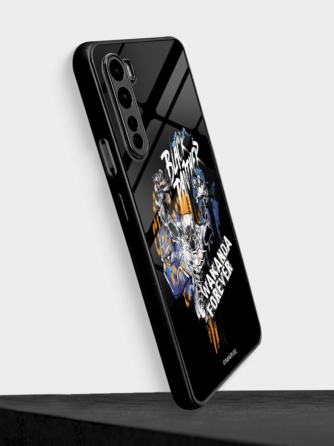 

macmerise Black Panther Sketch Design Printed OnePlus Nord Mobile Back Case