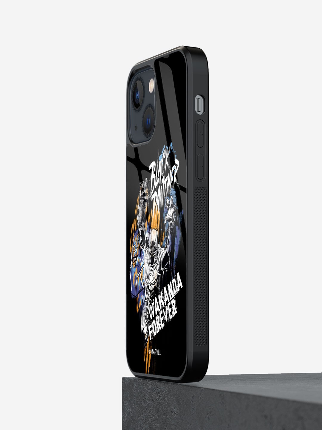 

macmerise Black Panther Sketch Design Printed iPhone 13 Mobile Back Case
