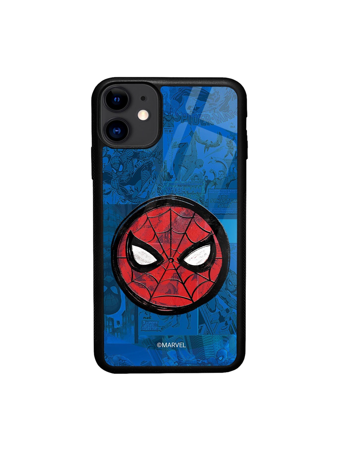 

macmerise Spidey Tingling Eyes Design Printed OnePlus Mobile Back Case, Blue