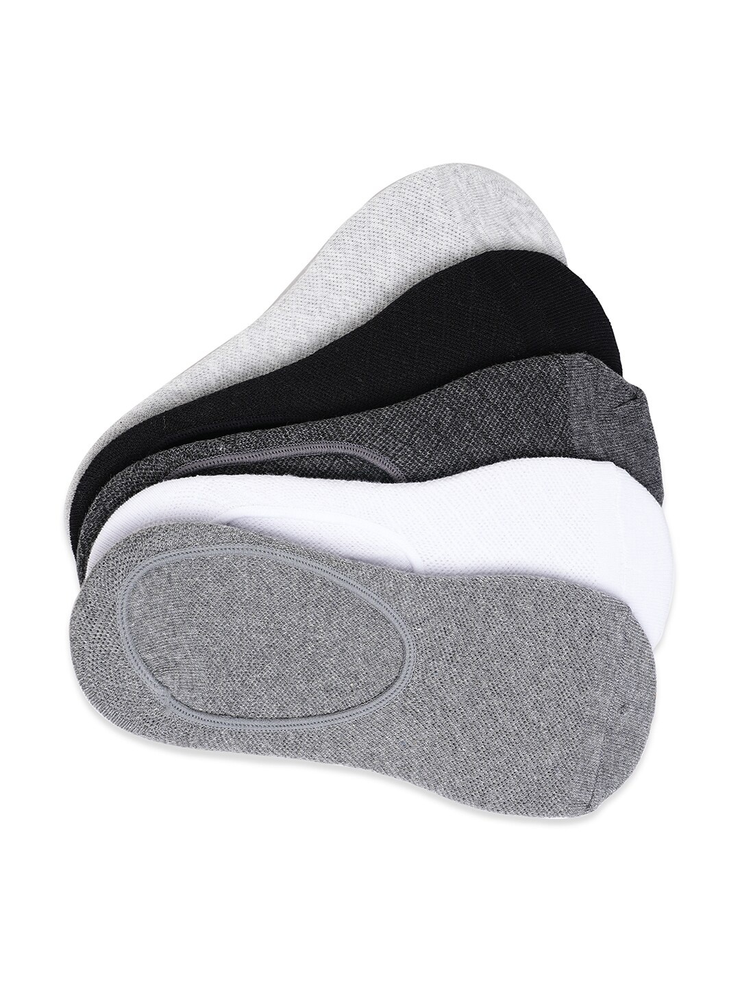 

ALDO Men Pack Of 6 Cotton Shoe-Liners, Grey