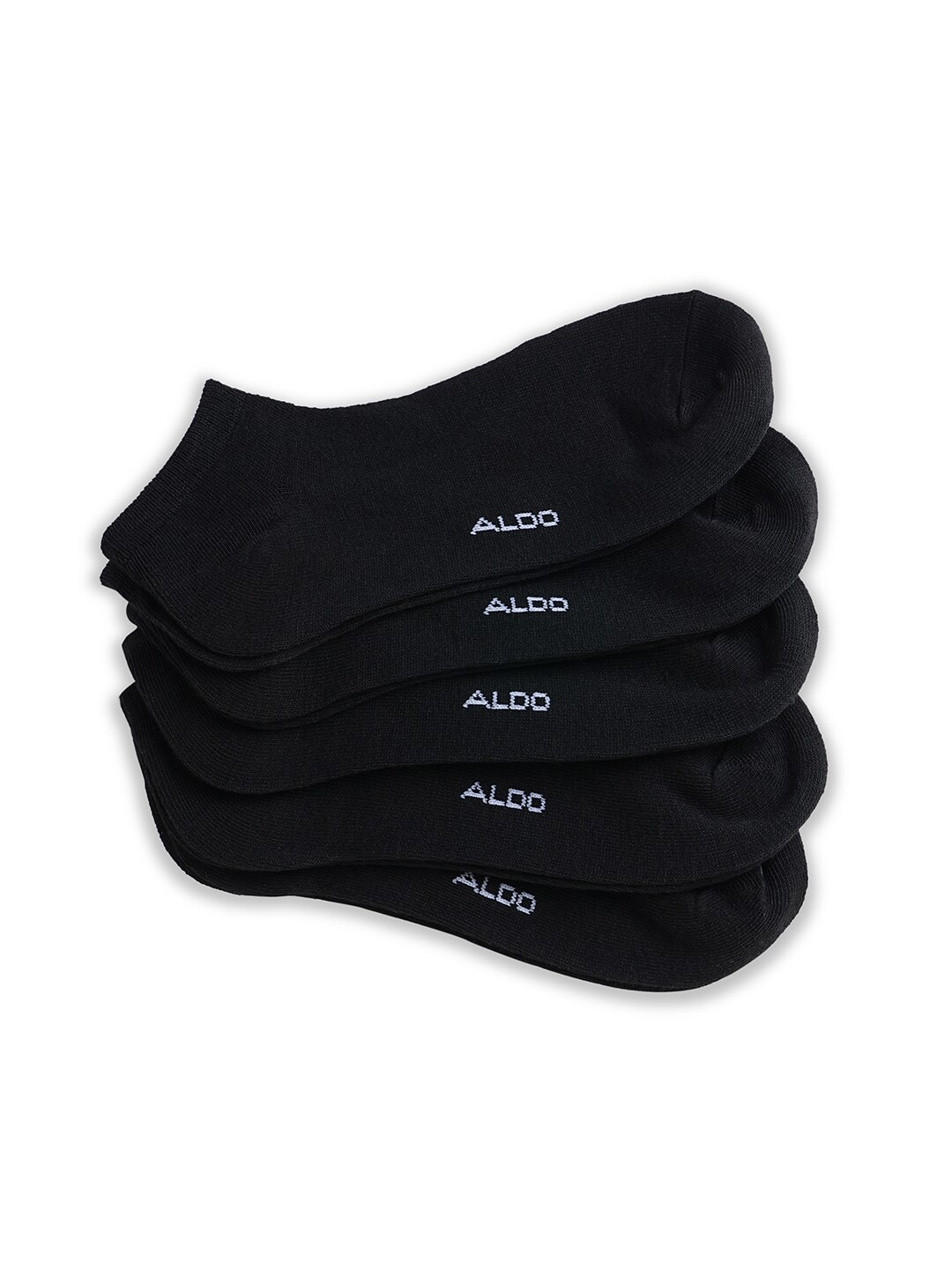 

ALDO Women Pack Of 5 Ankle Length Socks, Black