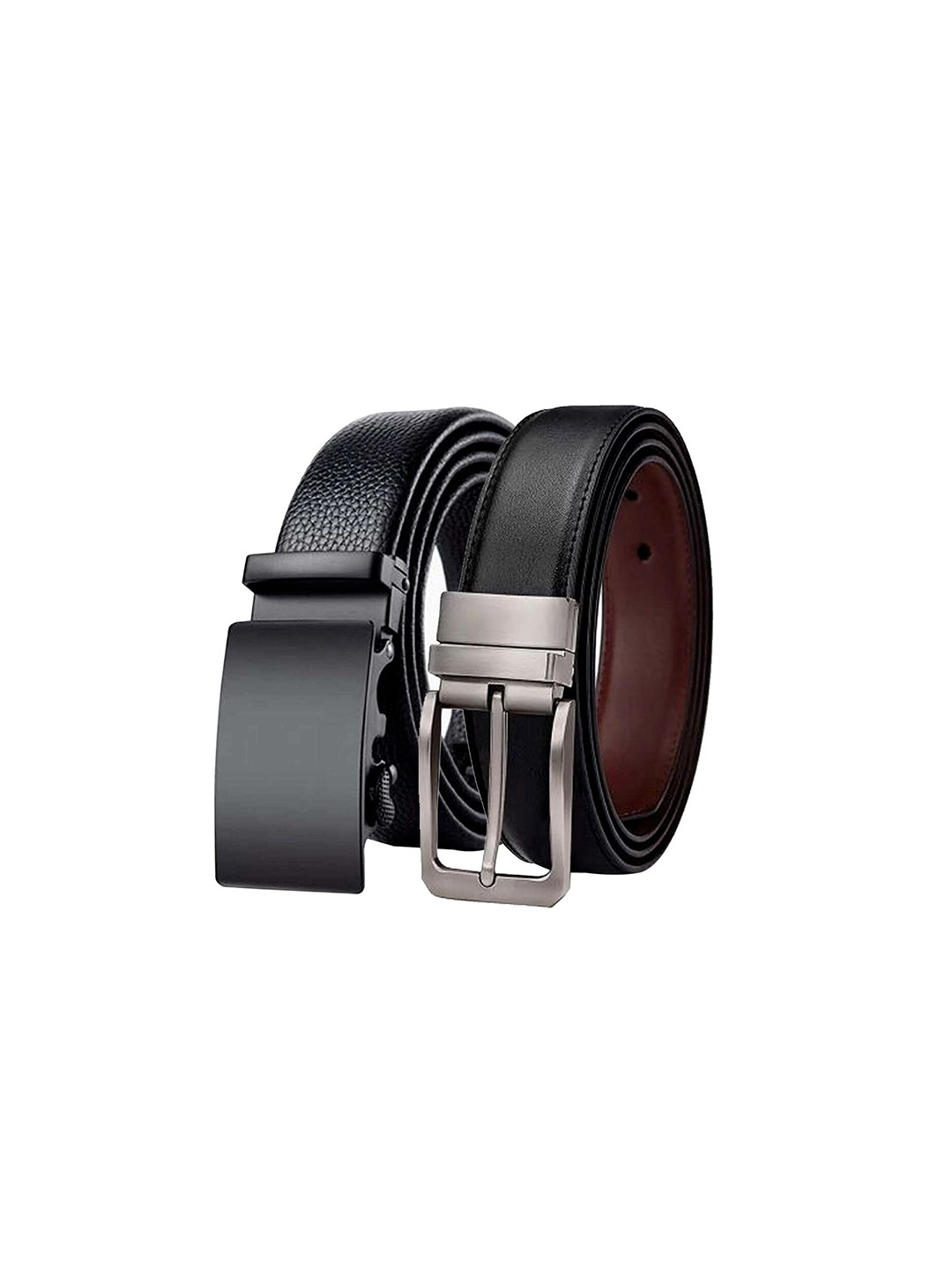 

Kastner Men Pack Of 2 Reversible Formal Belt, Black