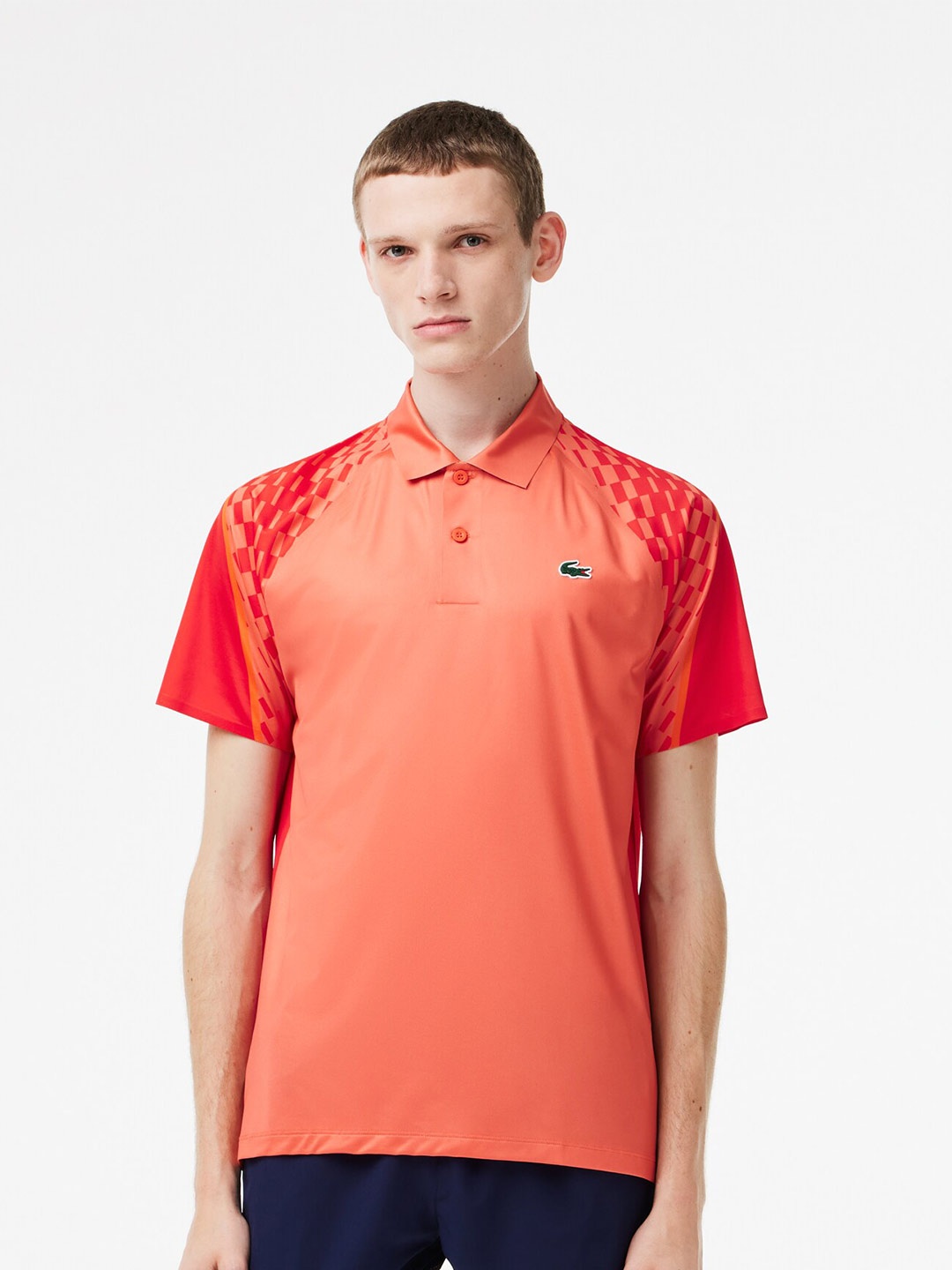 

Lacoste Polo Collar Ultra Dry T-shirt, Orange