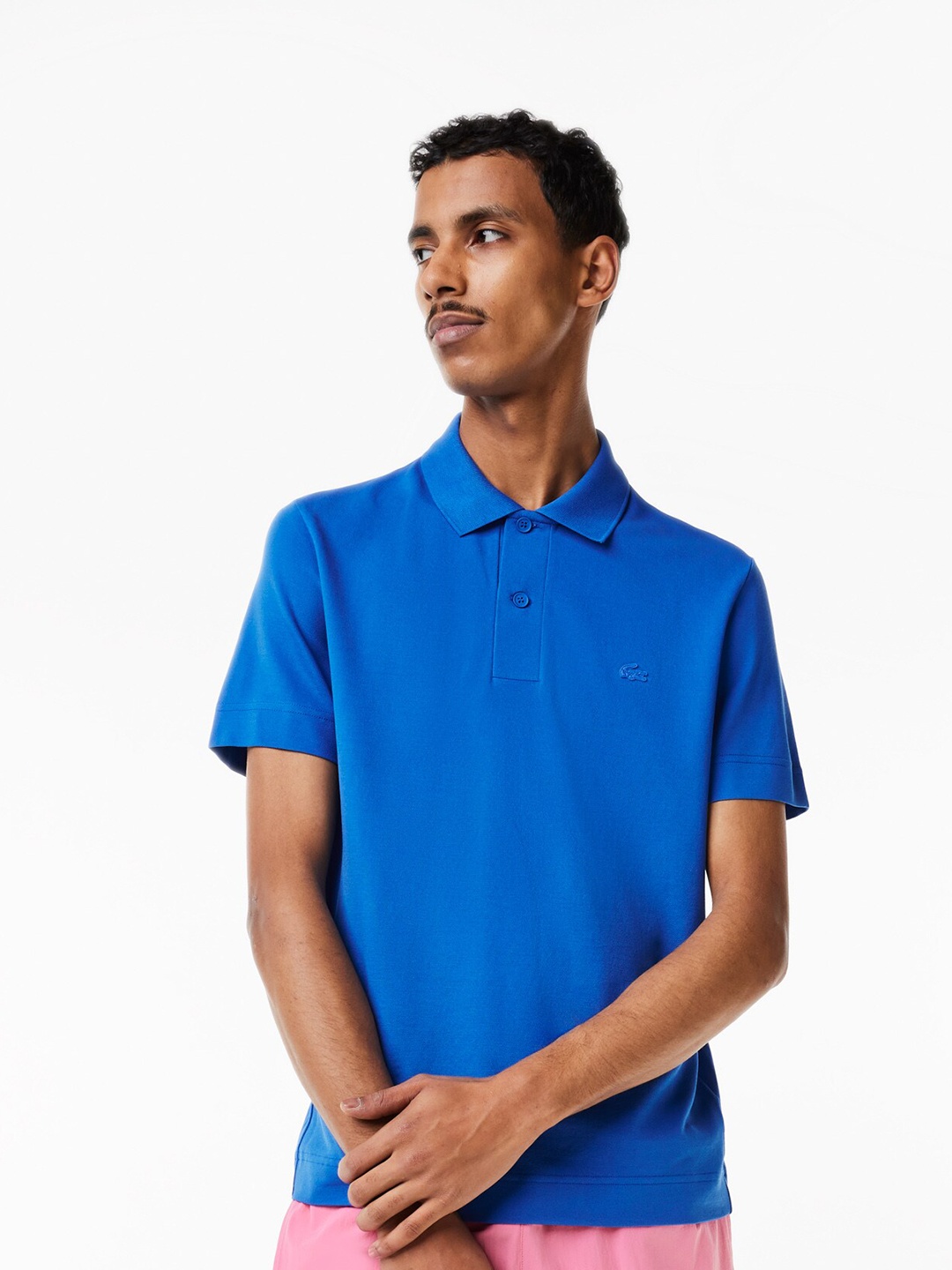 

Lacoste Polo Collar Short Sleeves T-shirt, Blue