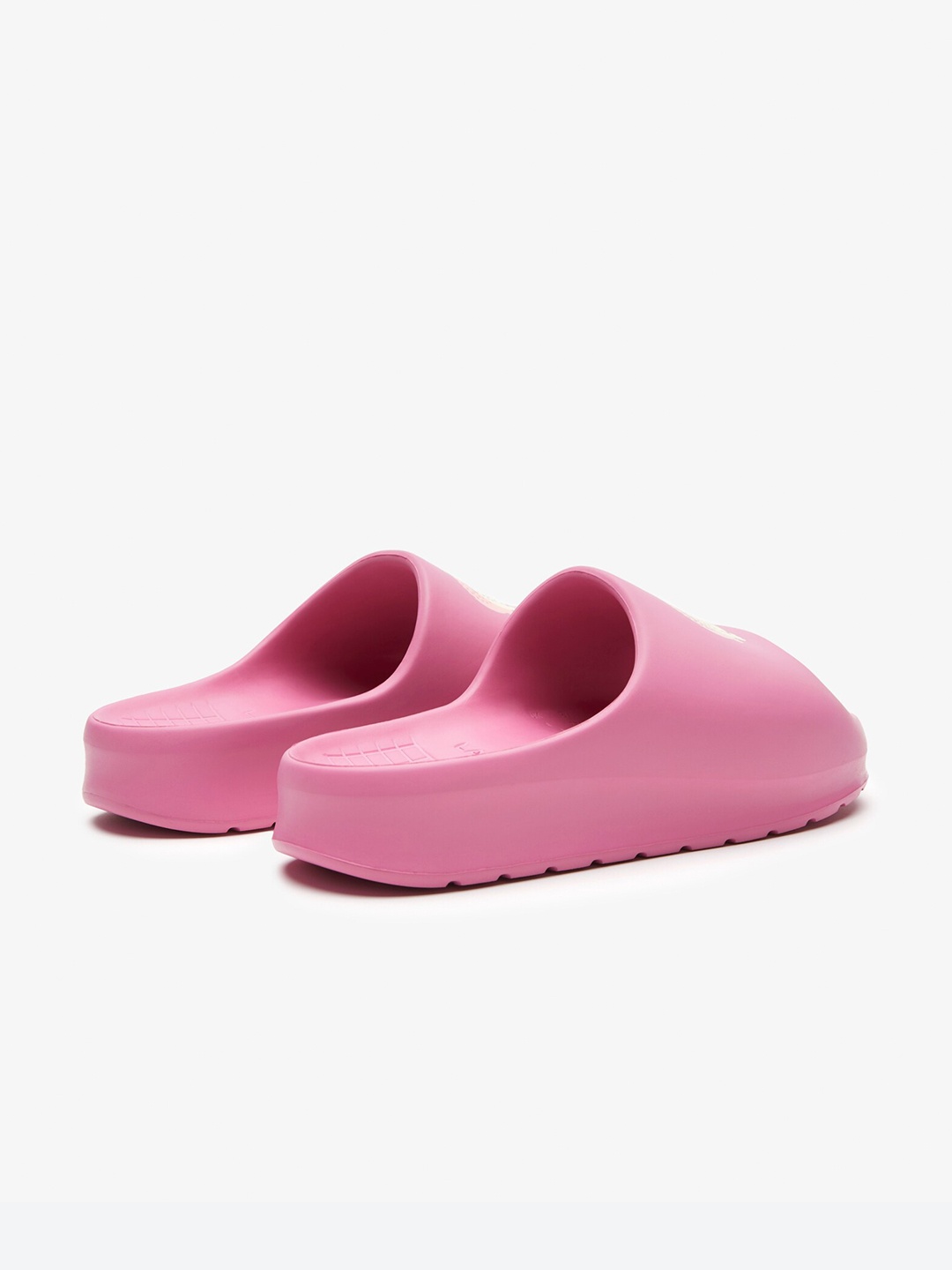 

Lacoste Women Croco 2.0 Printed Sliders, Pink