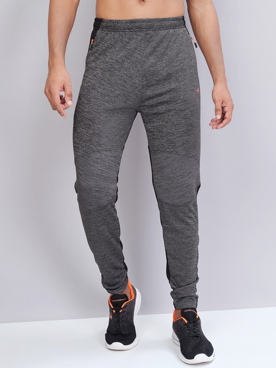 

Technosport Men Slim Fit Anti Microbial Track Pant, Charcoal