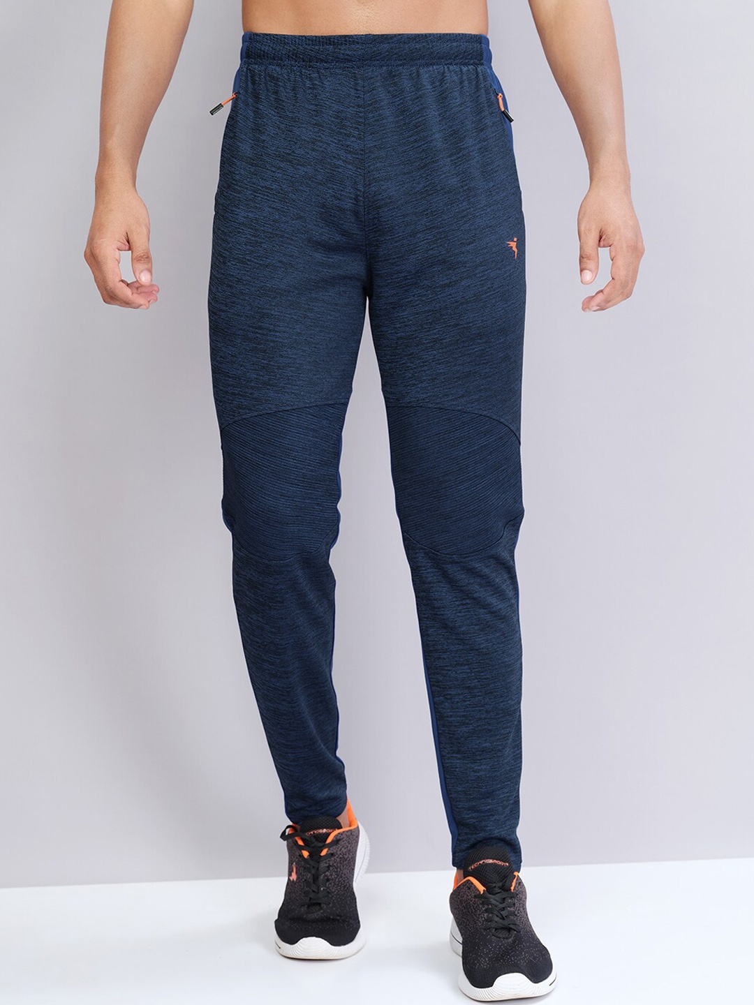 

Technosport Men Slim Fit Active Track Pants with Rapid Dry Technology, Blue