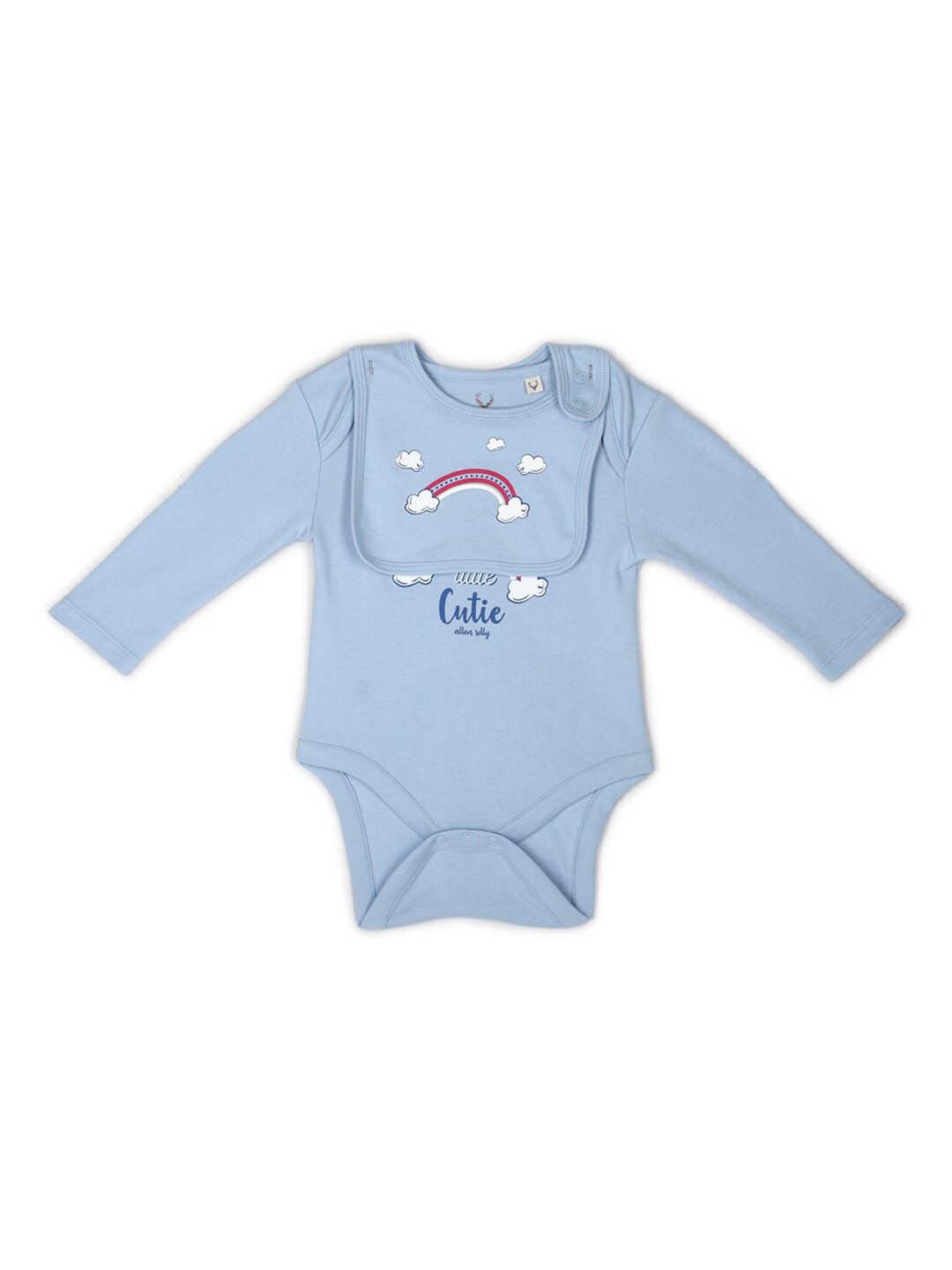 

Allen Solly Junior Infants Pure Cotton Bodysuits, Blue