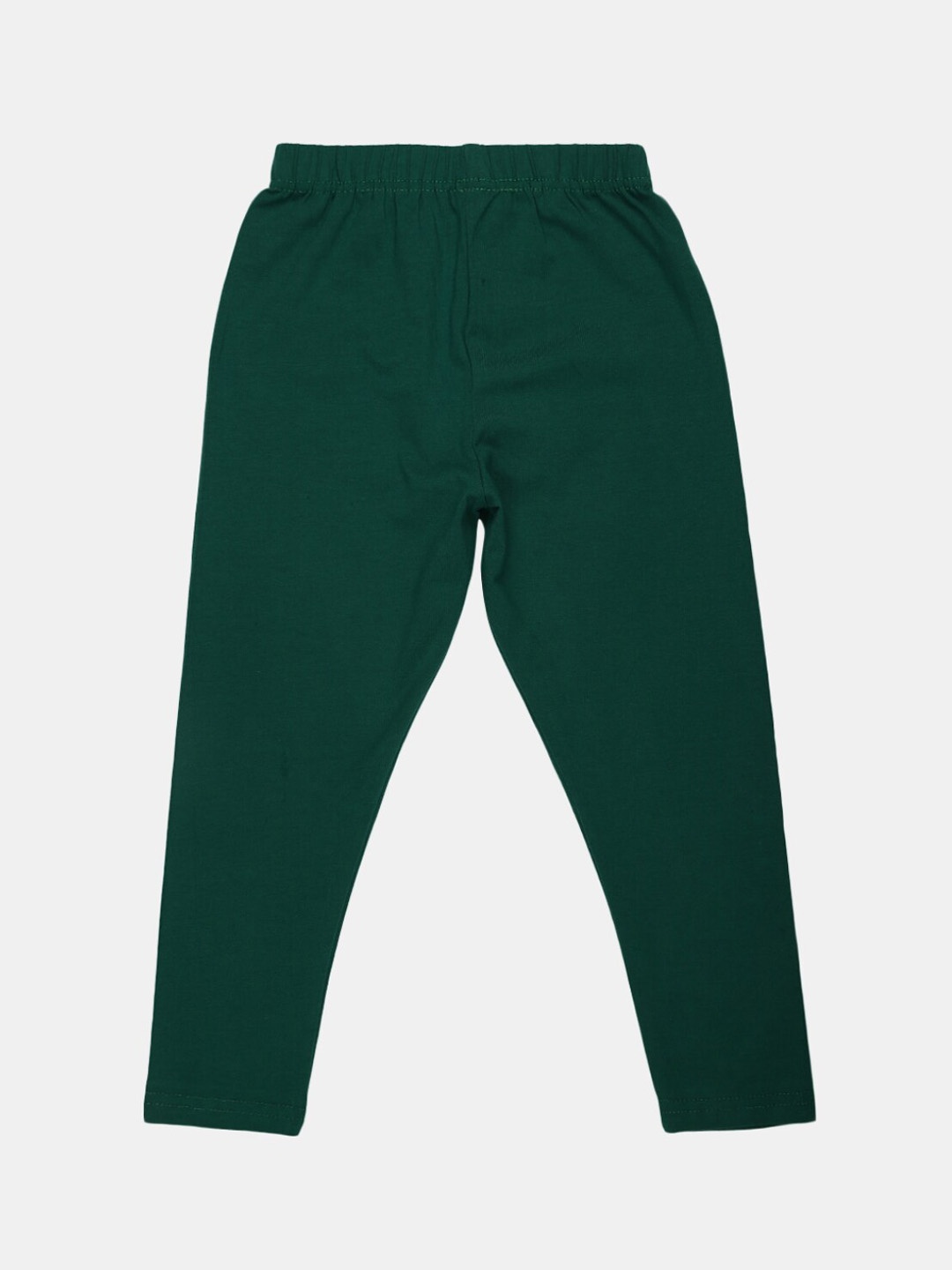 

V-Mart Girls Cotton Lycra Ankle Length Legging, Green