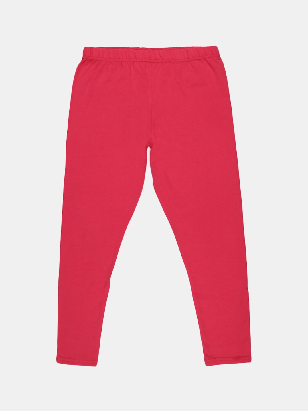 

V-Mart Girls Cotton Lycra Ankle Length Legging, Pink