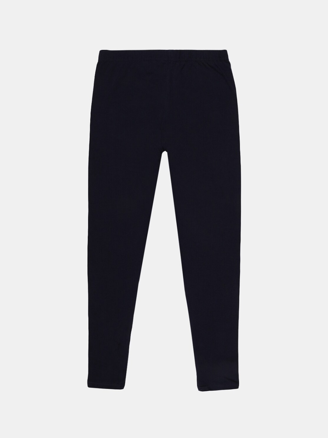 

V-Mart Girls Ankle-Length Cotton Lycra Leggings, Navy blue