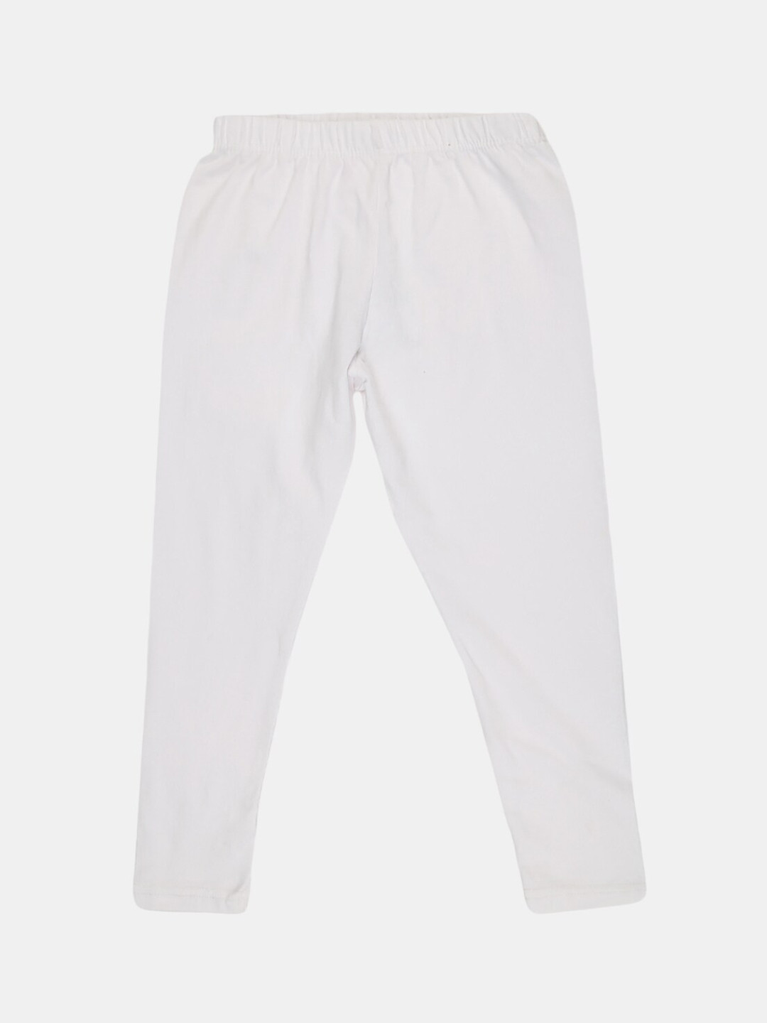 

V-Mart Girls Cotton Lycra Ankle Length Legging, White