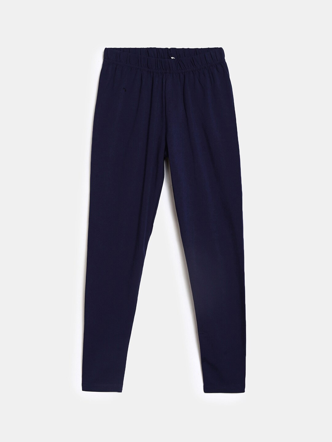 

V-Mart Girls Cotton Lycra Ankle Length Leggings, Navy blue