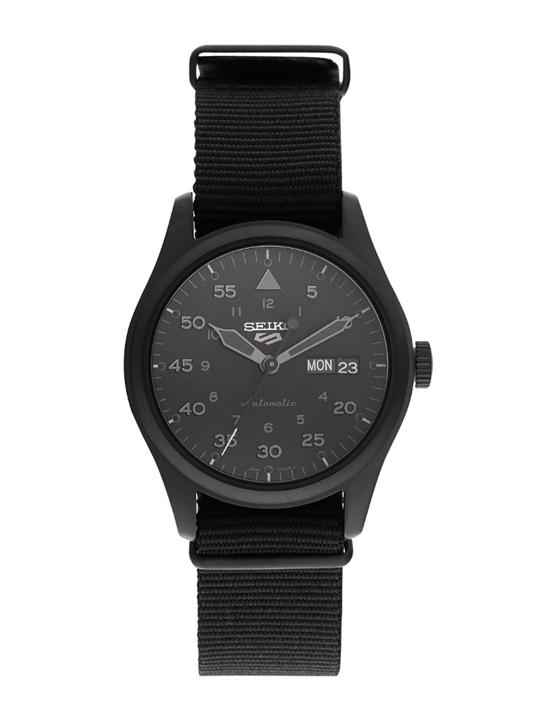 

SEIKO Men Round Dial Analogue Automatic Watch- SRPJ11K1, Black