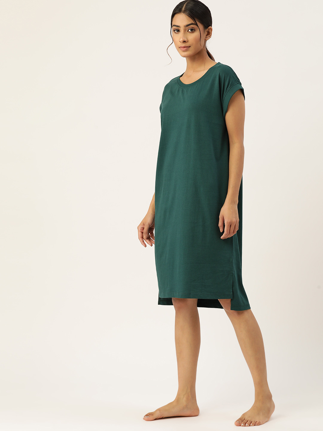 

ETC Extended Sleeves Nightdress, Green