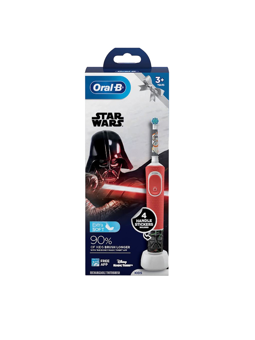 

Oral - B Kids Star Wars Electric Rechargeable Toothbrush - Red