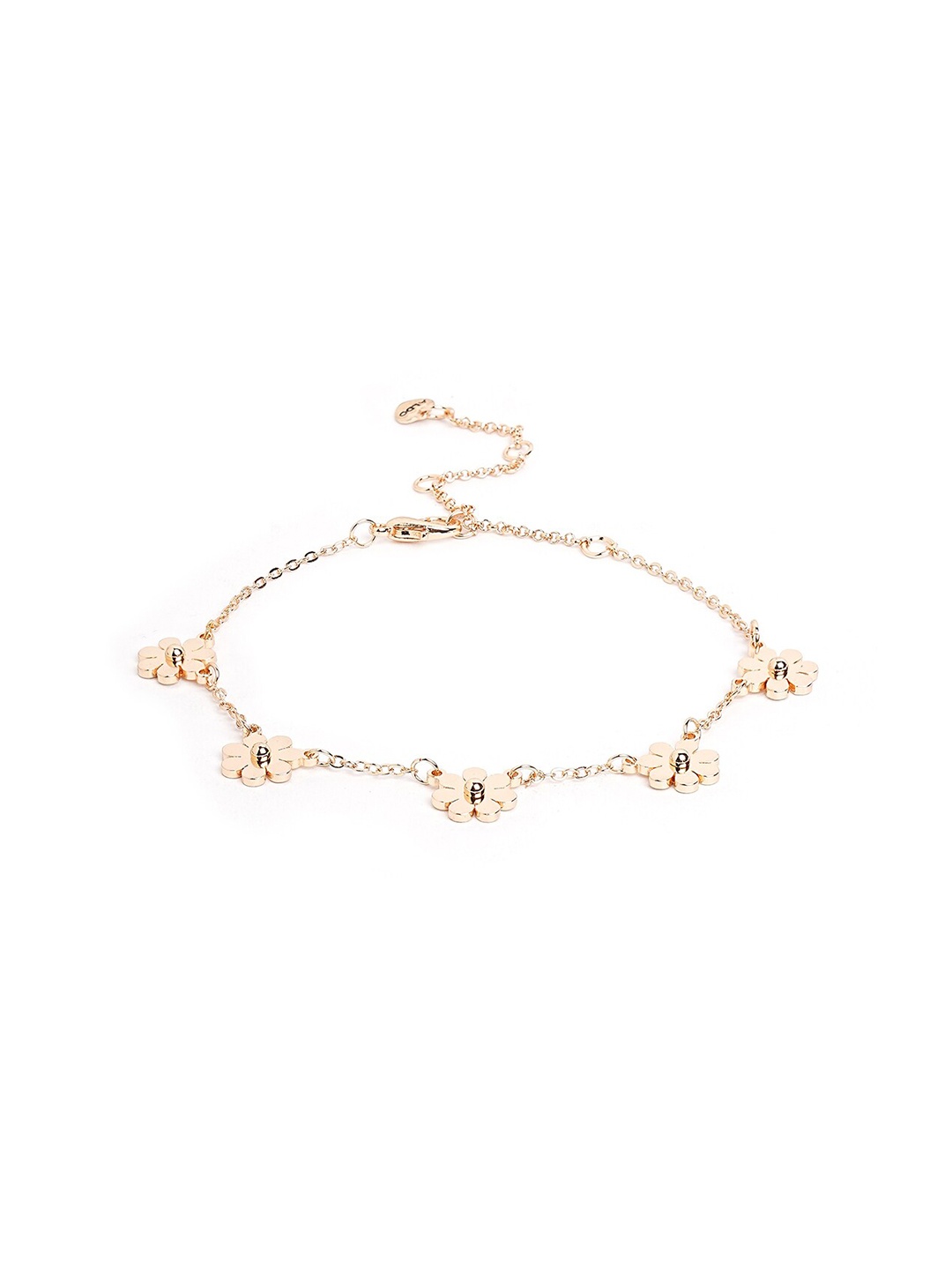 

ALDO Gold-Plated Floral Link Bracelet