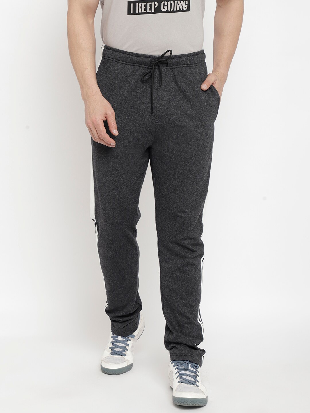 

PERFKT-U Men Regular Fit Rapid-Dry Jogger, Charcoal
