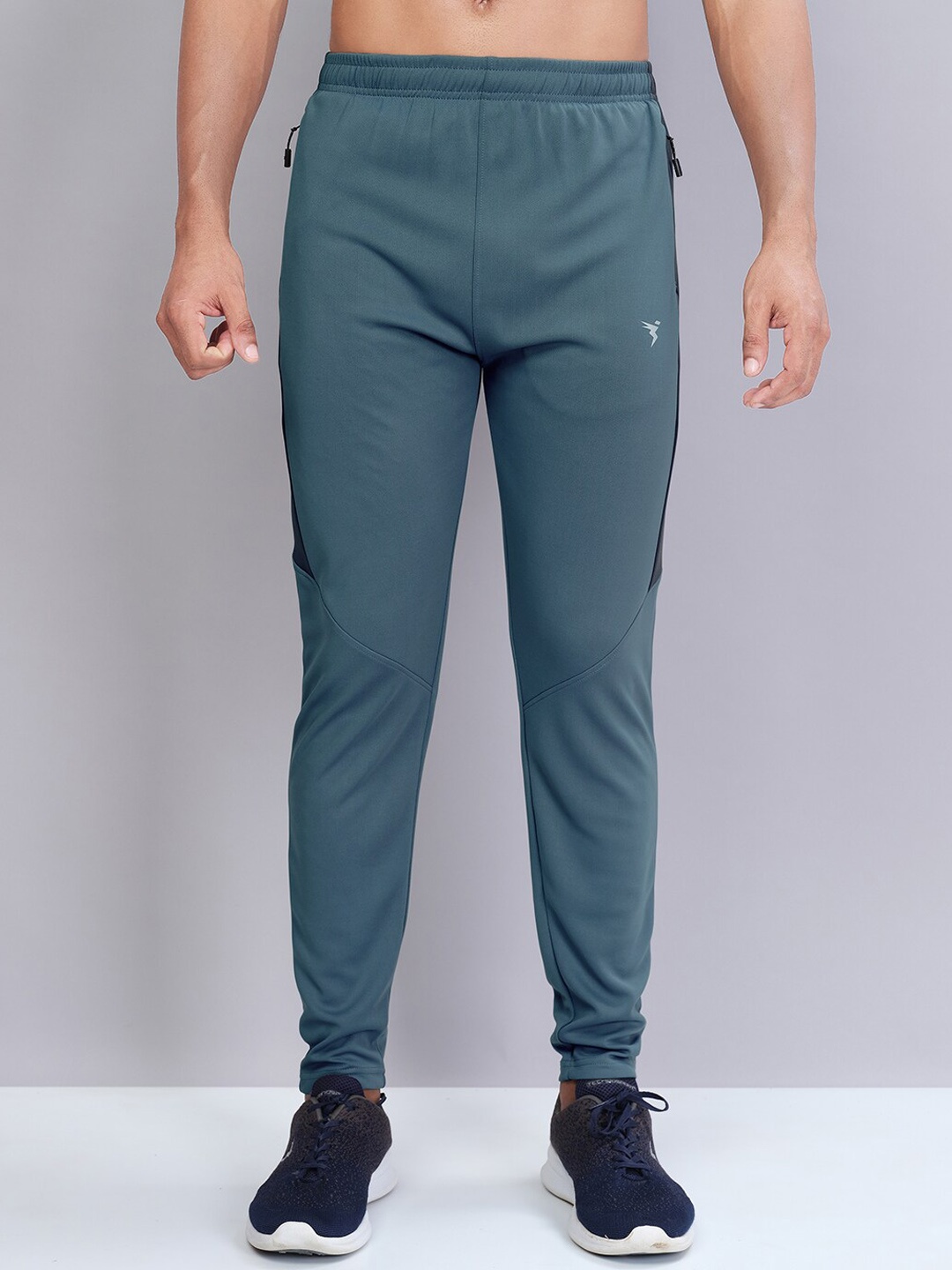 

Technosport Men Active Slim Fit Track Pants with Rapid Dry Technology, Green