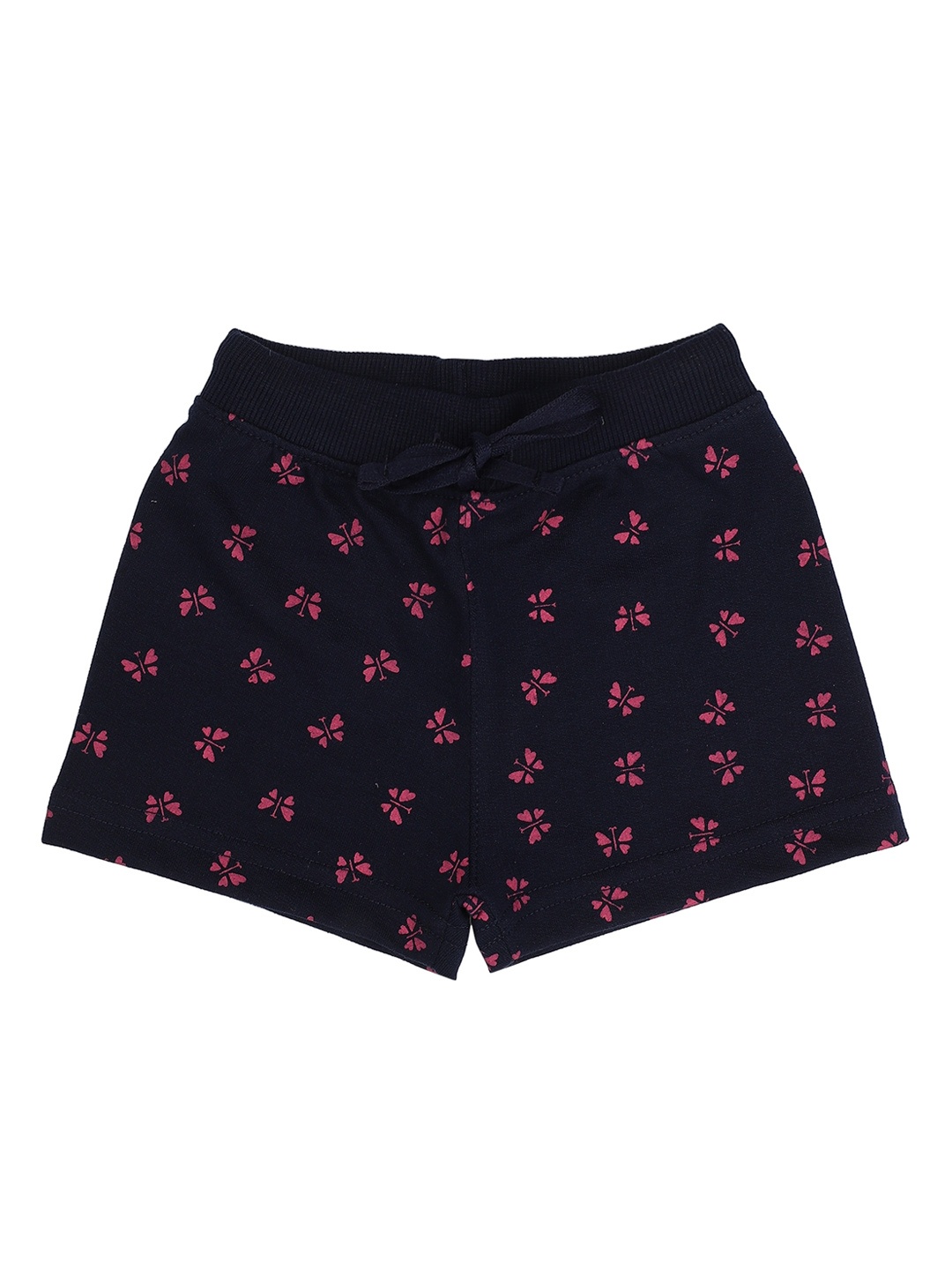

Bodycare Kids Girls Conversational Printed Antiviral Cotton Regular Shorts, Blue
