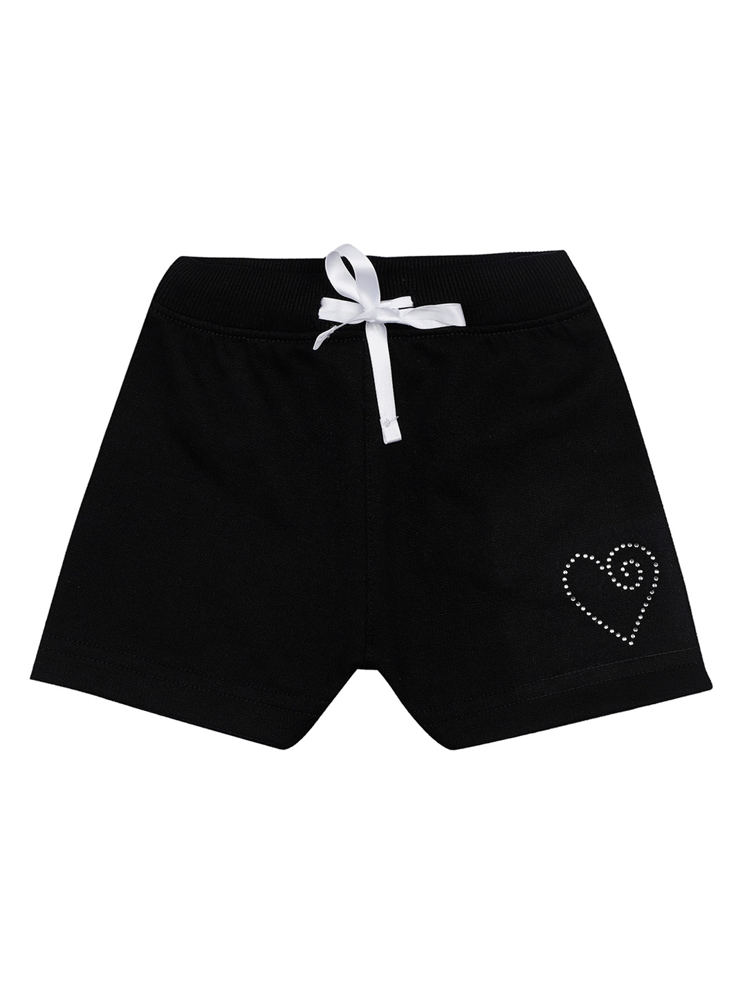

Bodycare Kids Girls Antiviral Anti Bacterial protection Cotton Shorts, Black