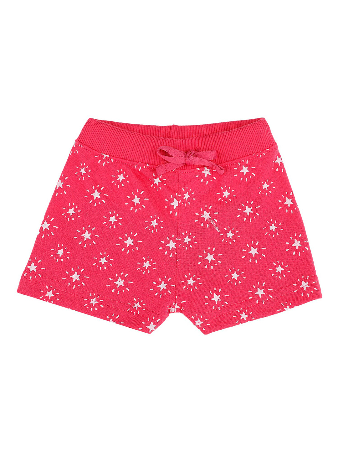 

Bodycare Kids Girls Conversational Printed Antiviral Anti Bacterial Cotton Shorts, Fuchsia