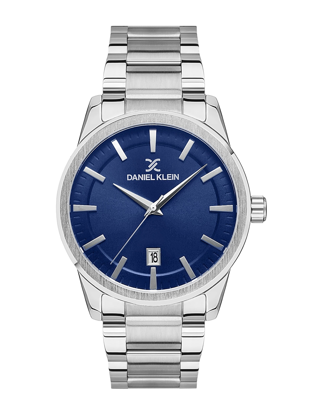 

Daniel Klein Men Dial & Bracelet Style Straps Analogue Watch DK 1 13444-3, Blue