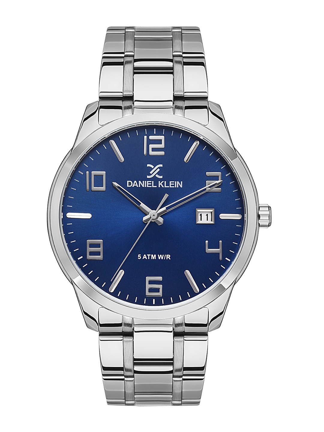 

Daniel Klein Men Dial & Bracelet Style Straps Analogue Watch DK 1 13449-3, Blue