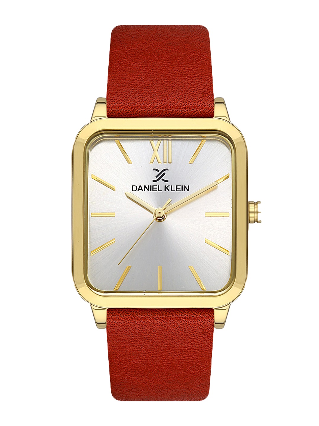 

Daniel Klein Women Textured Leather Straps Analogue Watch DK 1 13431-3, Silver