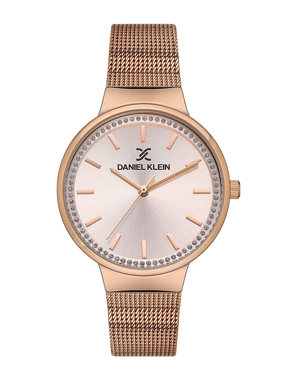 

Daniel Klein Fiord Women Bracelet Style Straps Analogue Watch DK 1 13446-4, Beige