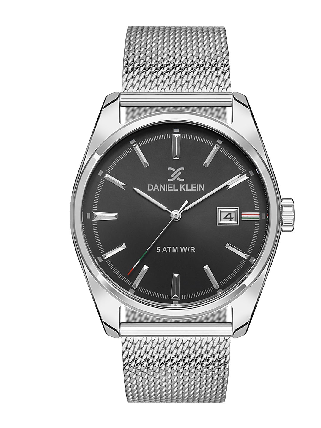 

Daniel Klein Men Dial & Bracelet Style Straps Analogue Watch DK 1 13382-2, Black