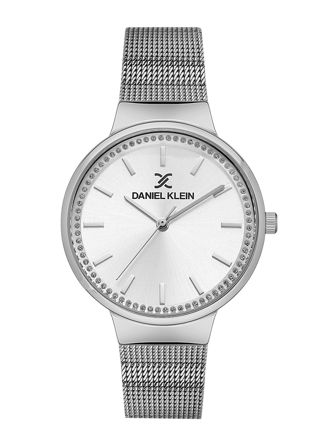

Daniel Klein Fiord Women Dial & Bracelet Style Straps Analogue Watch DK.1.13446-1, Silver