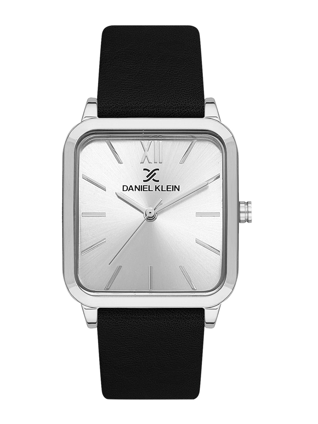 

Daniel Klein Women Textured Dial & Leather Straps Analogue Watch DK 1 13431-1, Silver
