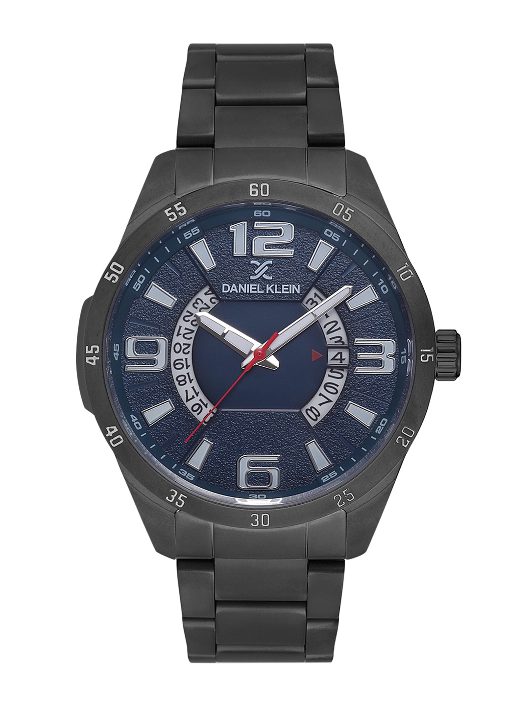 

Daniel Klein Men Dial & Bracelet Style Straps Analogue Watch DK 1 12586-5, Blue