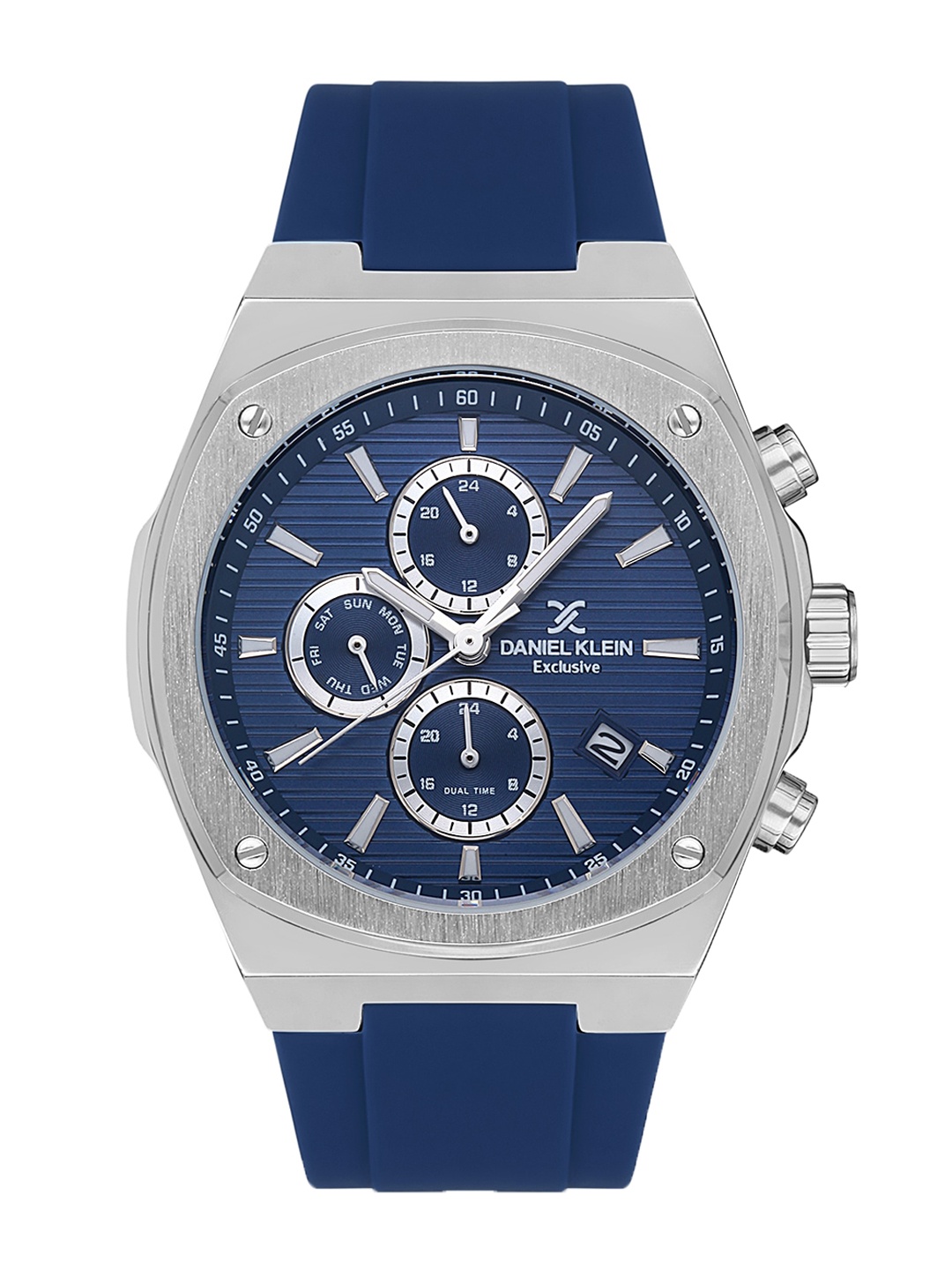 

Daniel Klein Men Analogue Multi Function Watch DK 1 13412-2, Blue