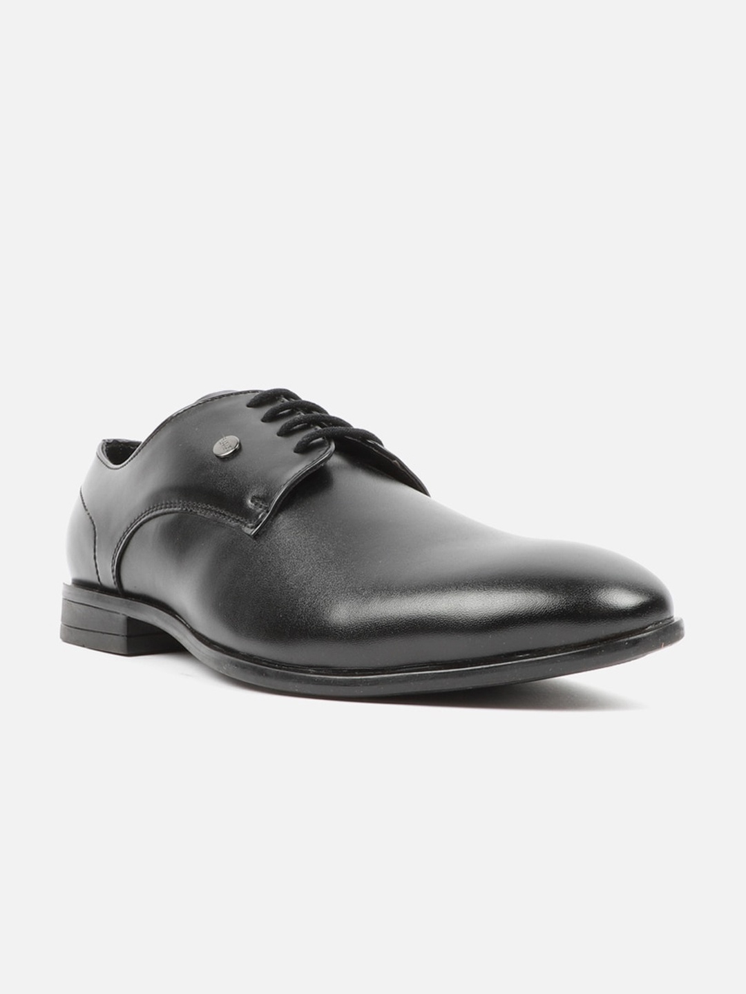 

Carlton London Men Textured Formal Derbys, Black