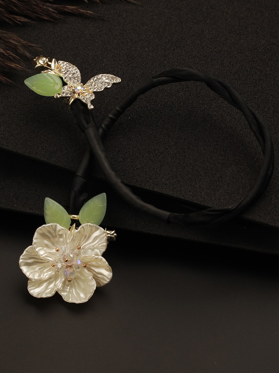 

Jazz and Sizzle Women Bow Style Hairband, Green