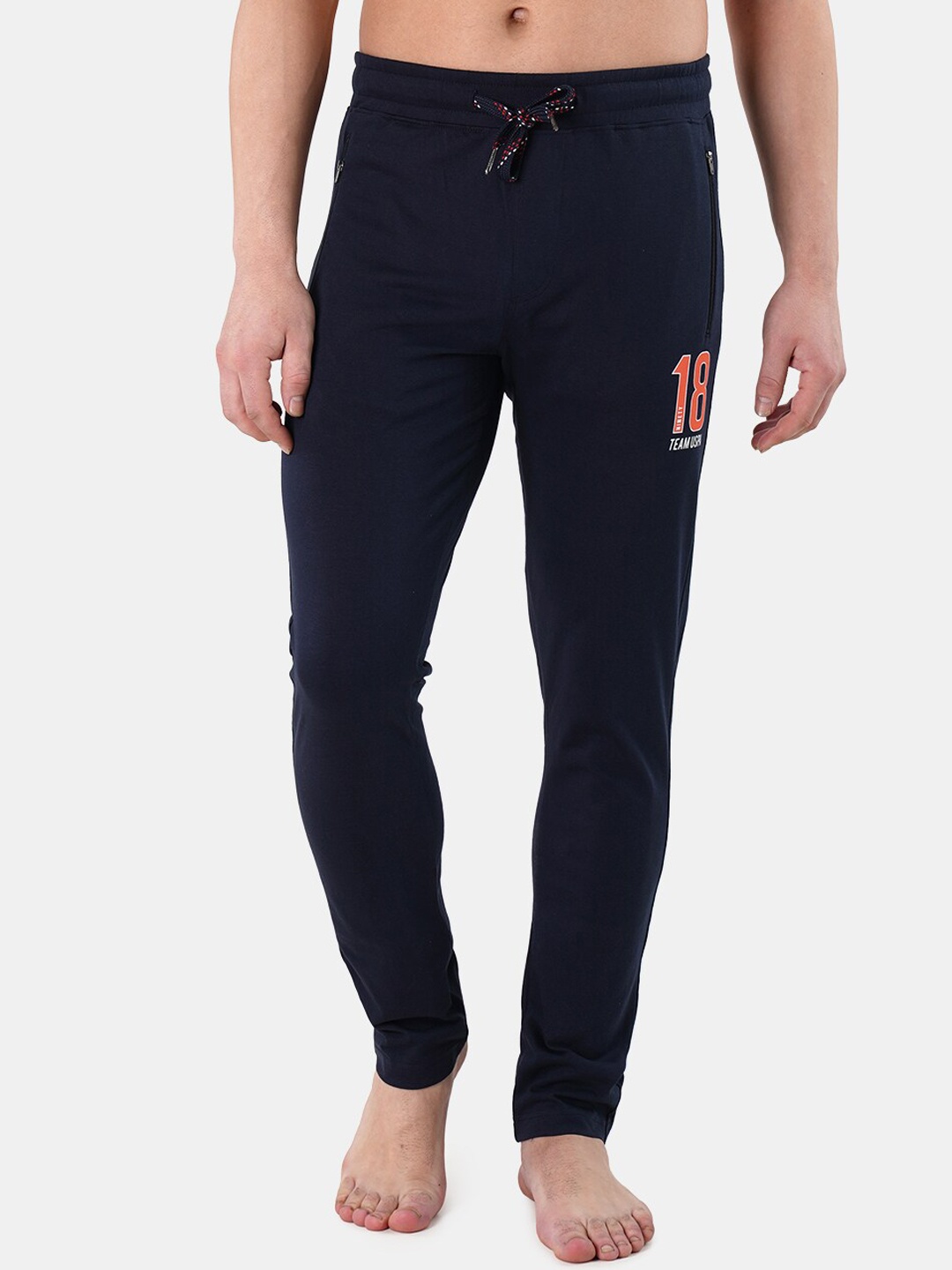 

U.S. Polo Assn. Men Mid-Rise Lounge Pants, Navy blue