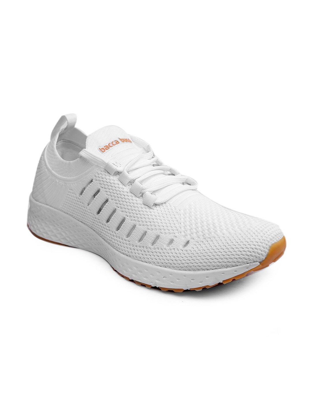 

bacca bucci Men Mesh Non-Marking Training or Gym Shoes, White